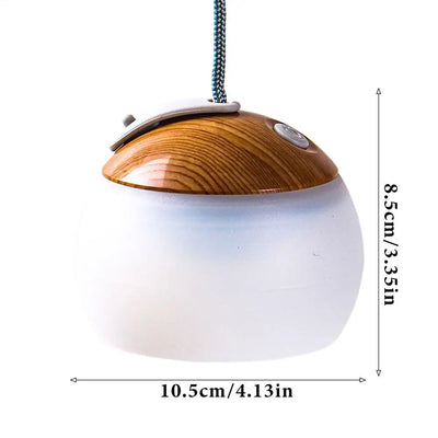 Camping Tent Light with Hook - 4-Mode Rechargeable LED Lantern for Camping, Fishing and Hiking